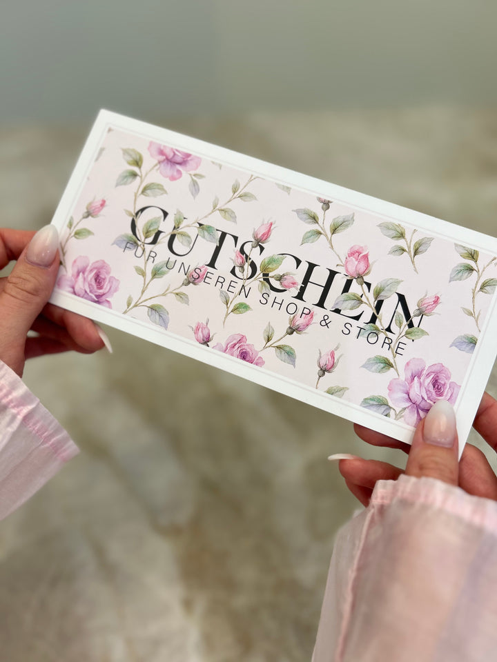 Geschenkgutschein per Post