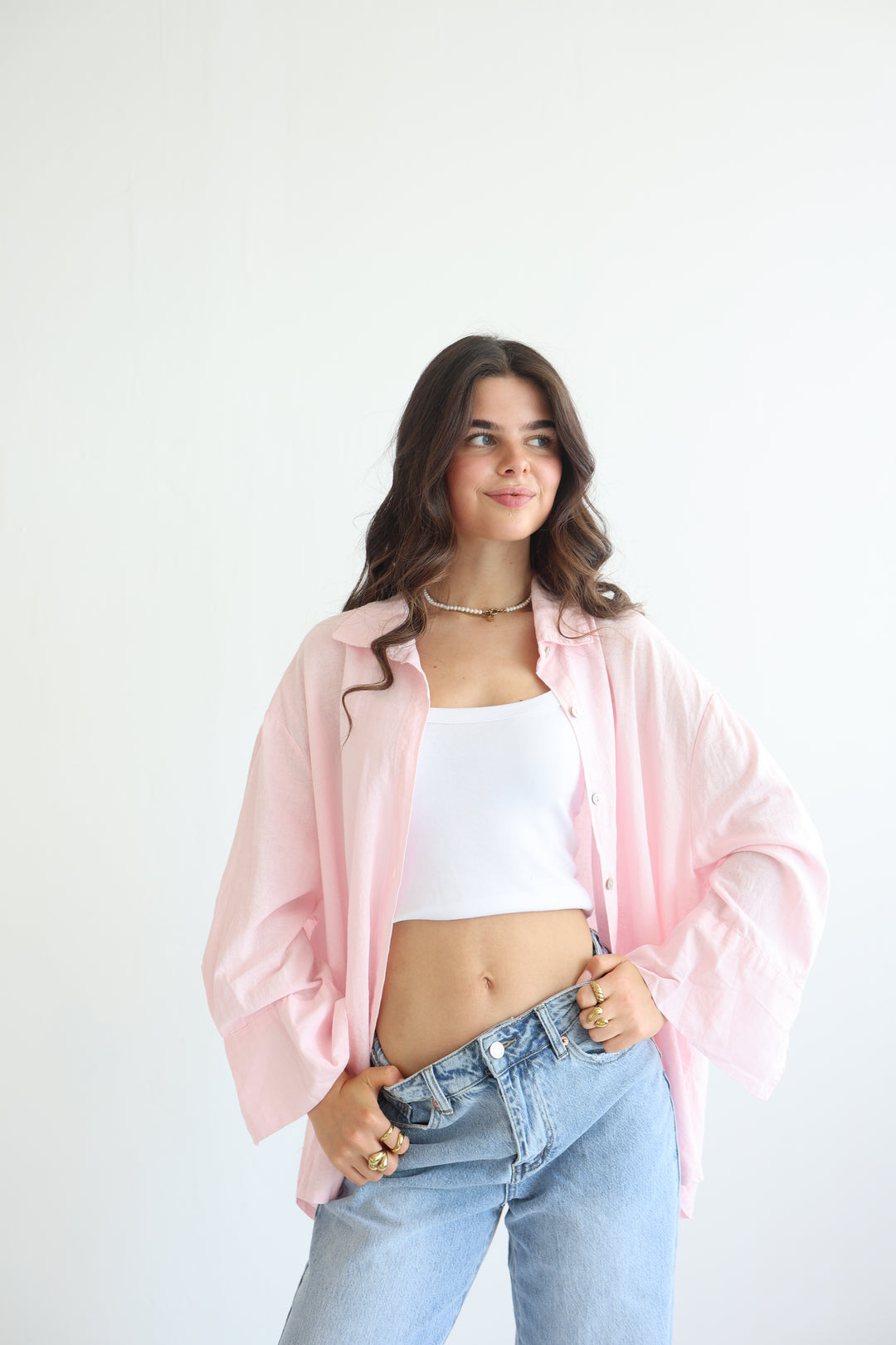 Classic Oversized Cotton Hemd