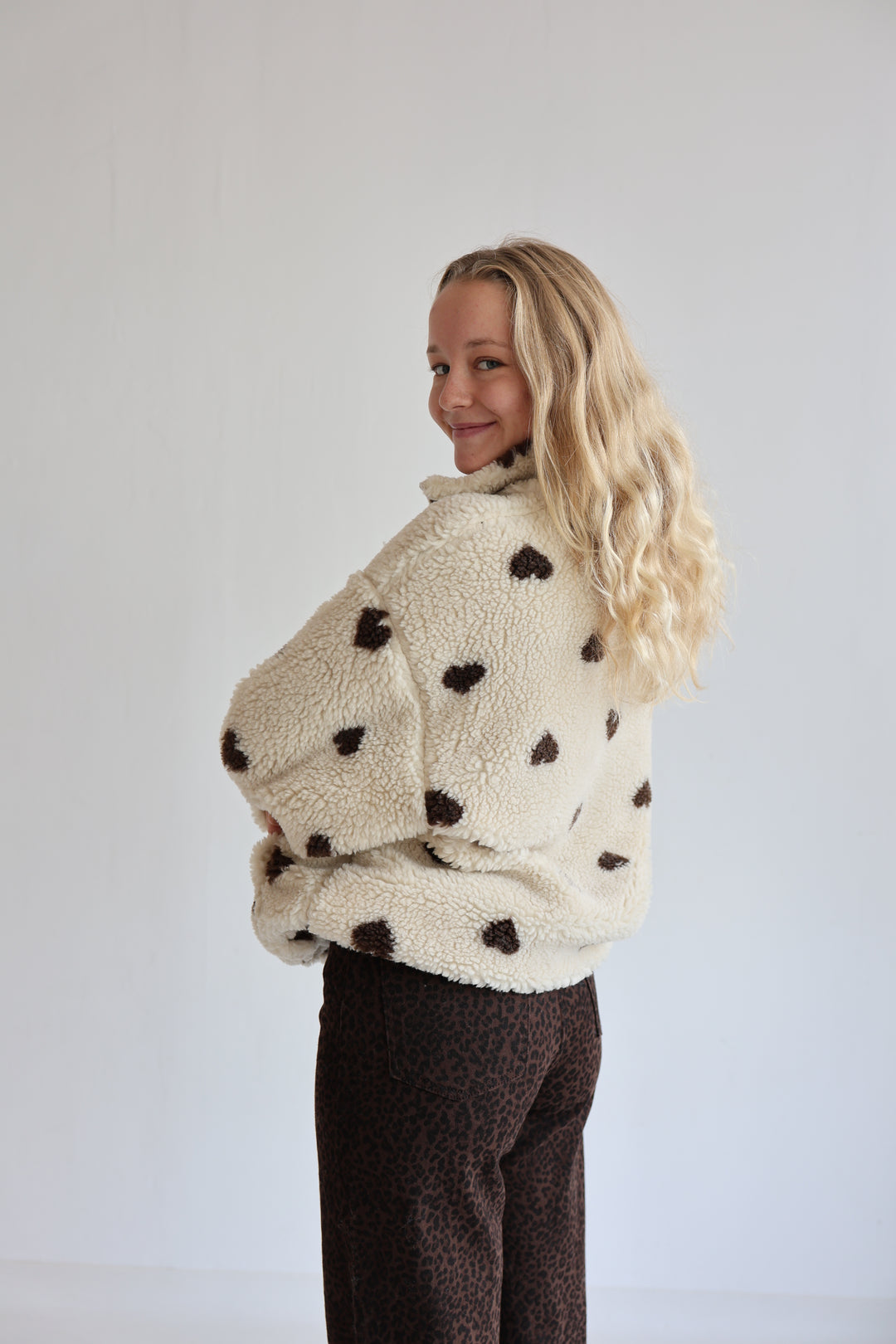 Fleece Zipper Warm Hearted