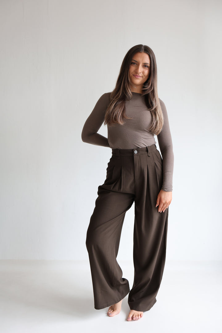 Bundfaltenhose Serena