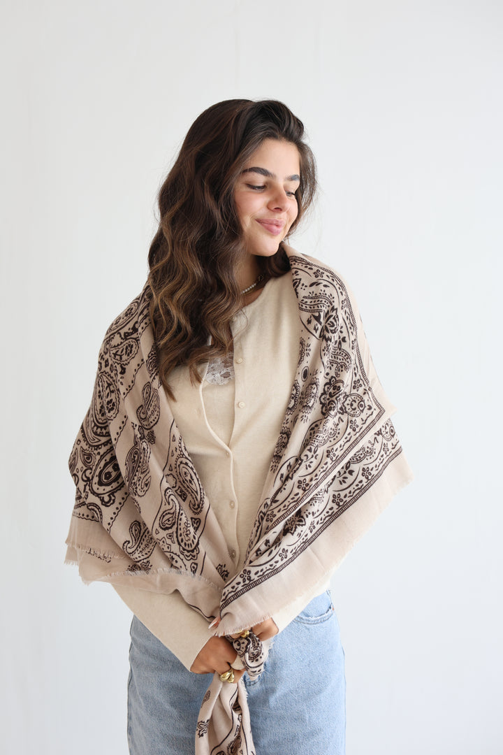 Bohemian Bloom Scarf