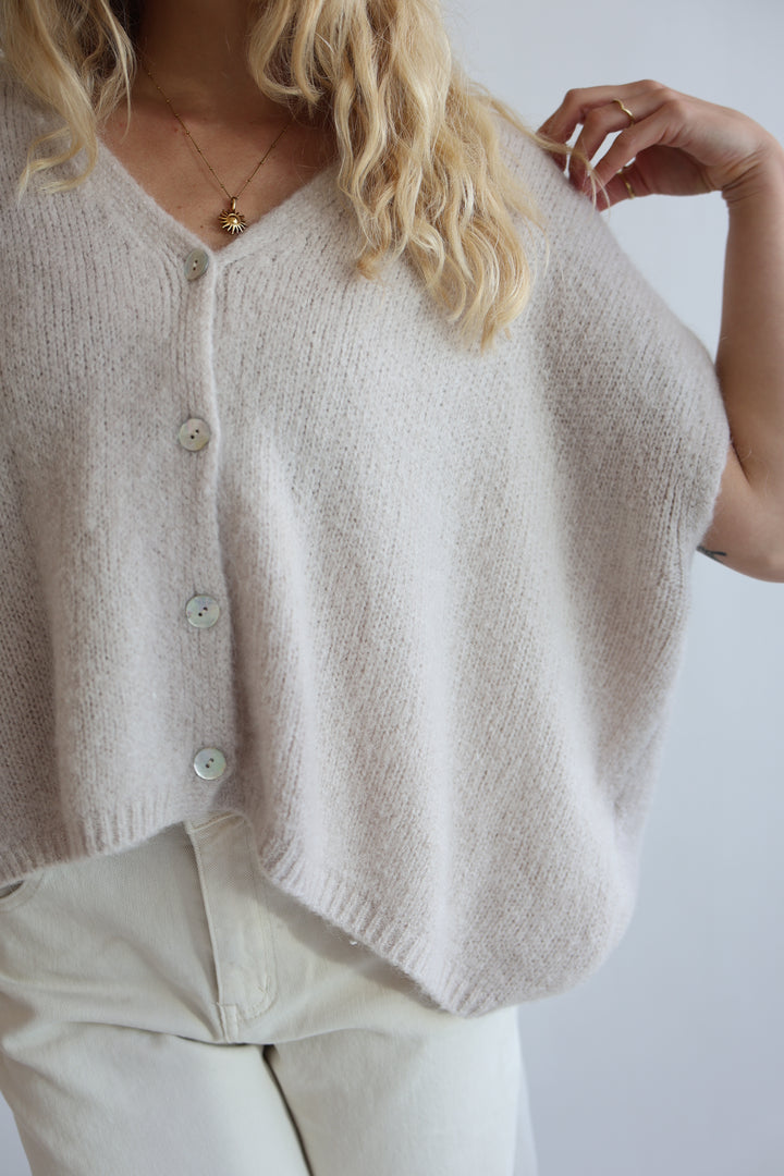 Lockere Pullunder-Weste Gina