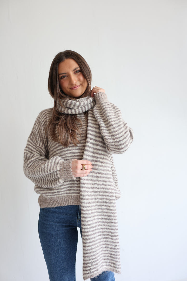 Gestreifter Schal Moodline