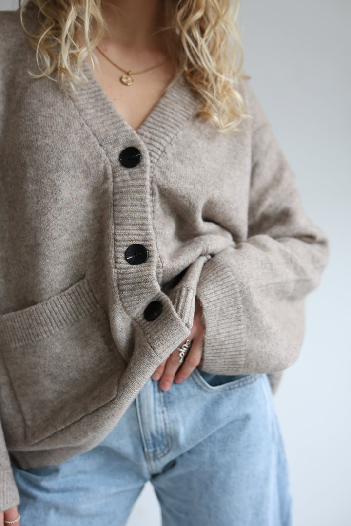 Oversize Cardigan Casual Love