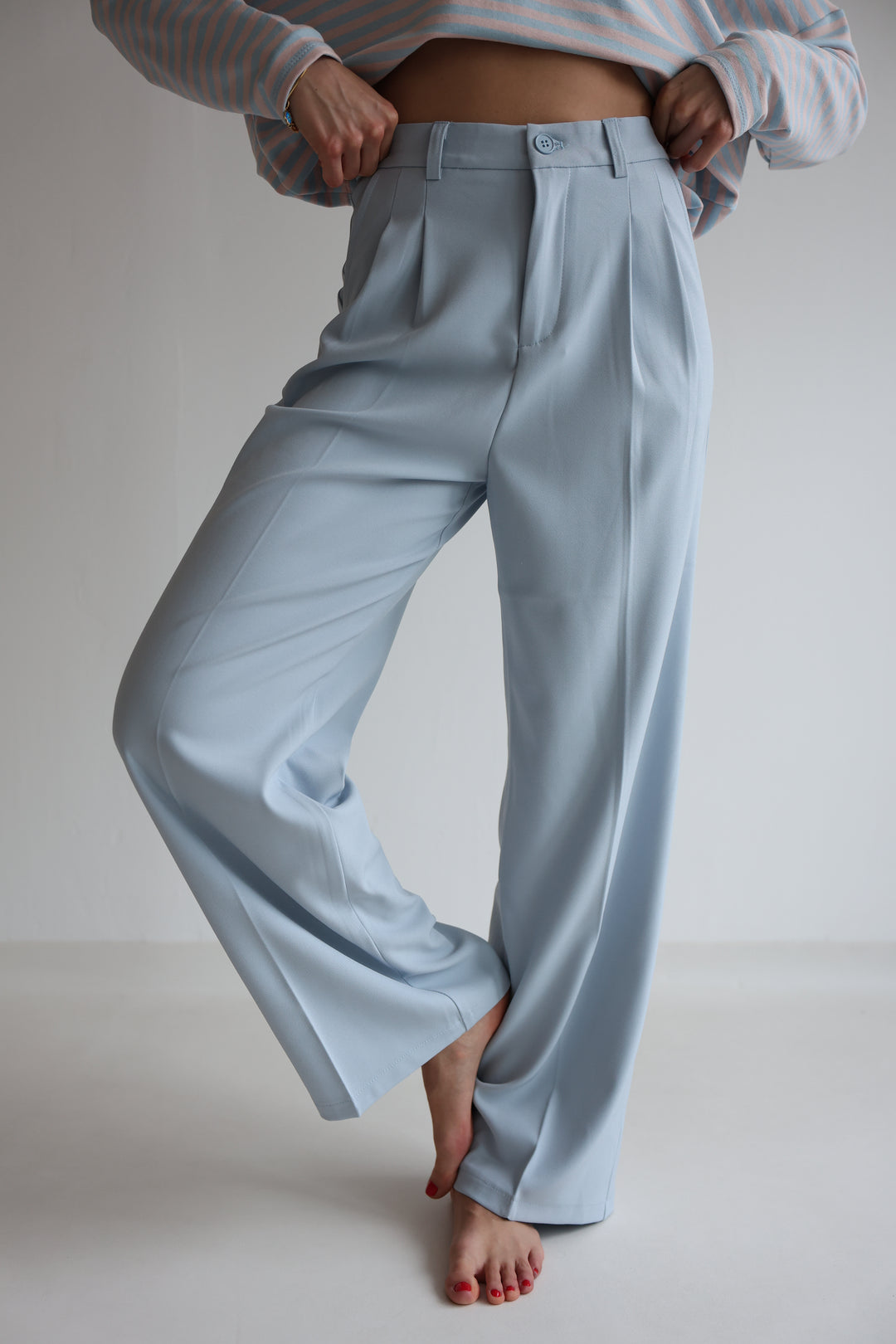 Bundfaltenhose Relaxed Fit