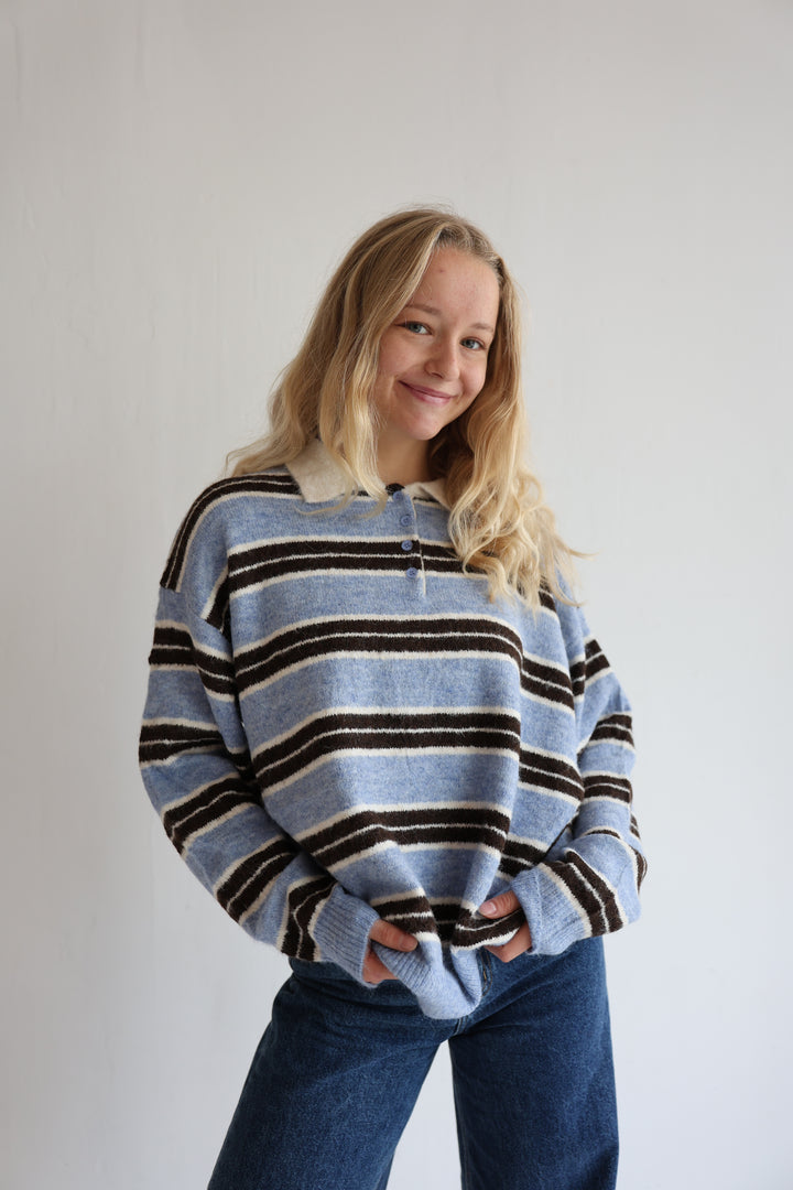 Retro Stripes Polo