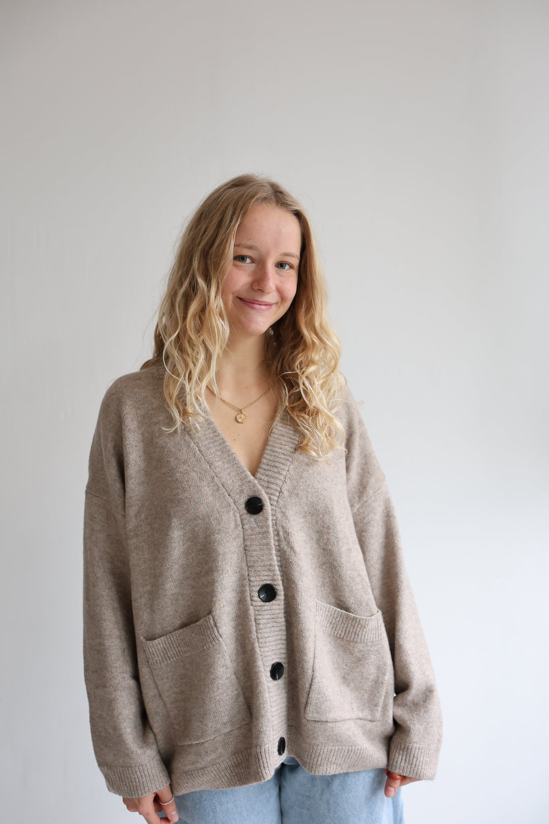 Oversize Cardigan Casual Love