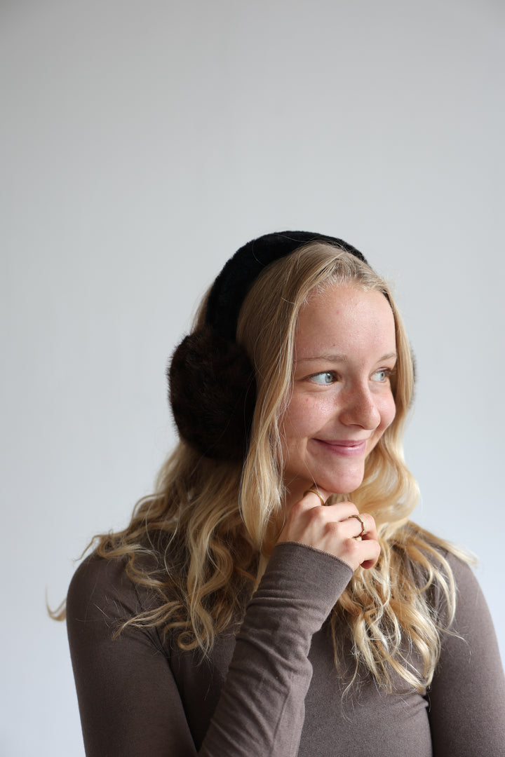 Ohrenwärmer mit Leoprint