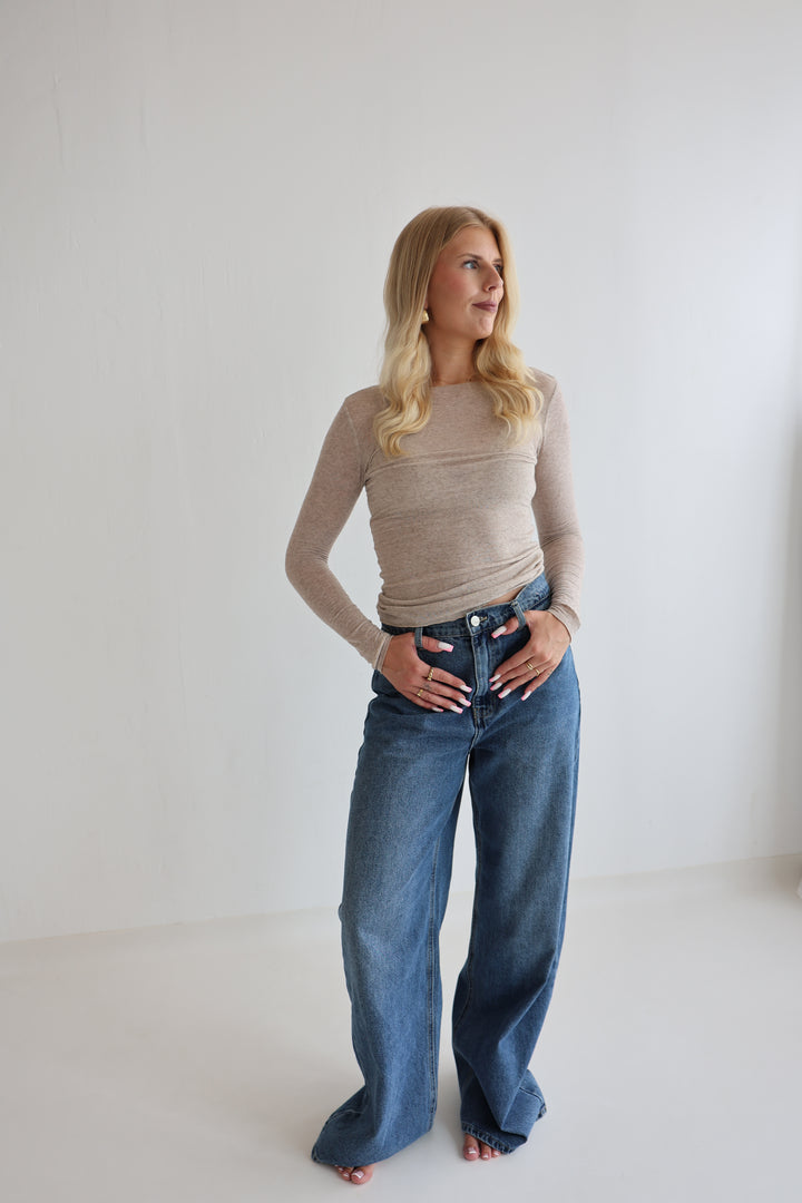 Cashmere Longsleeve Liliana (einfarbig)