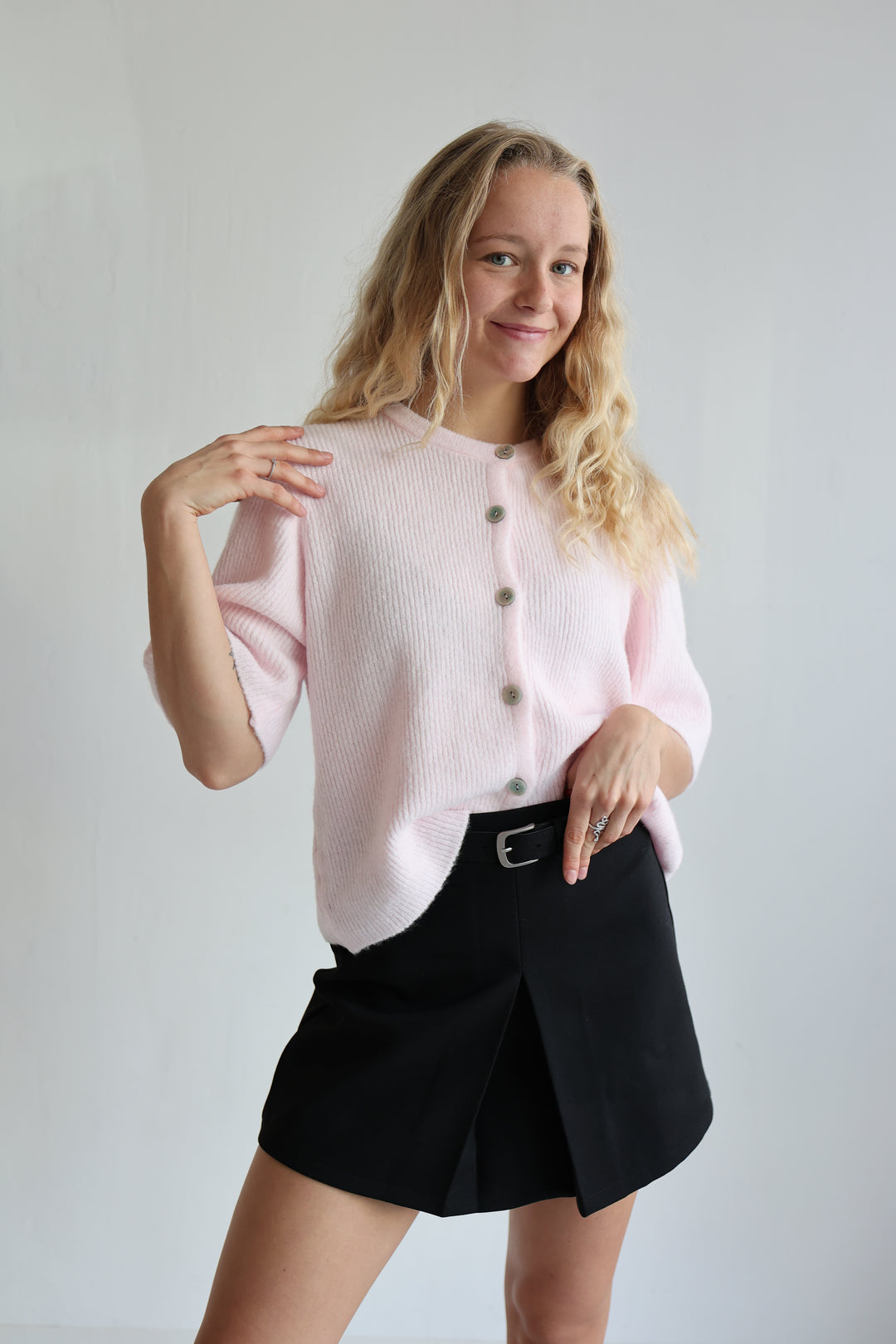 Kurzarm Cardigan Jolina