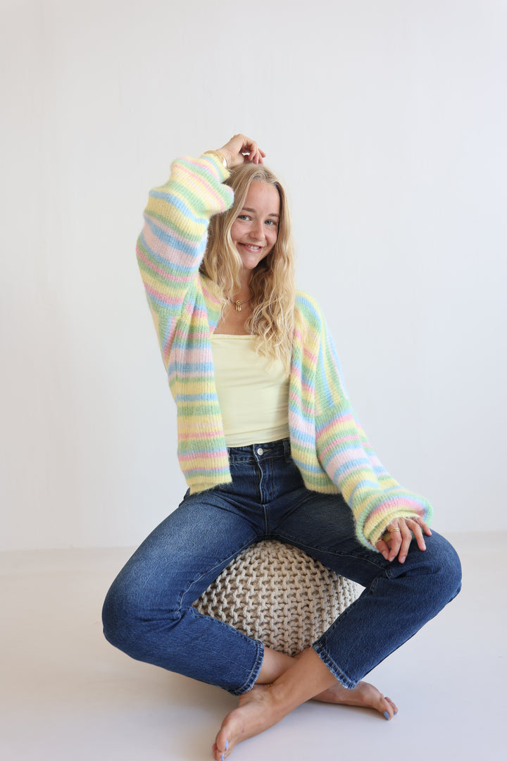 Cotton Candy Cardigan