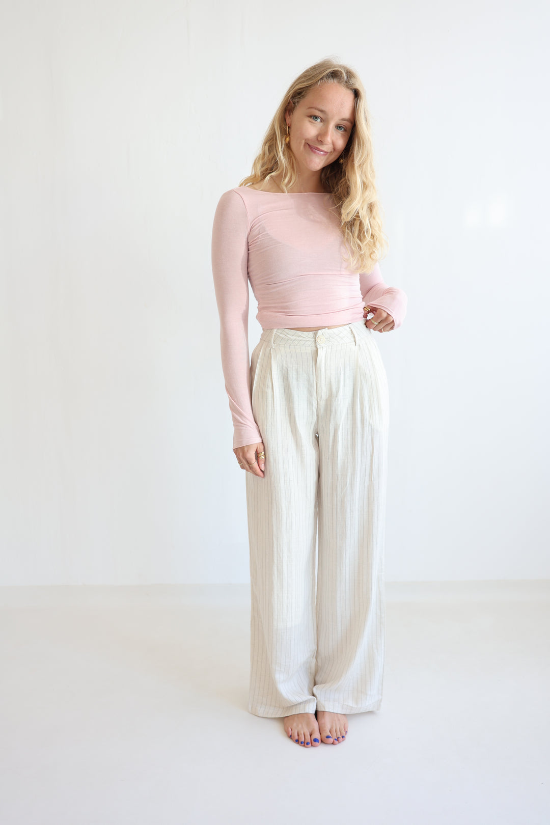Pinstripe Pants
