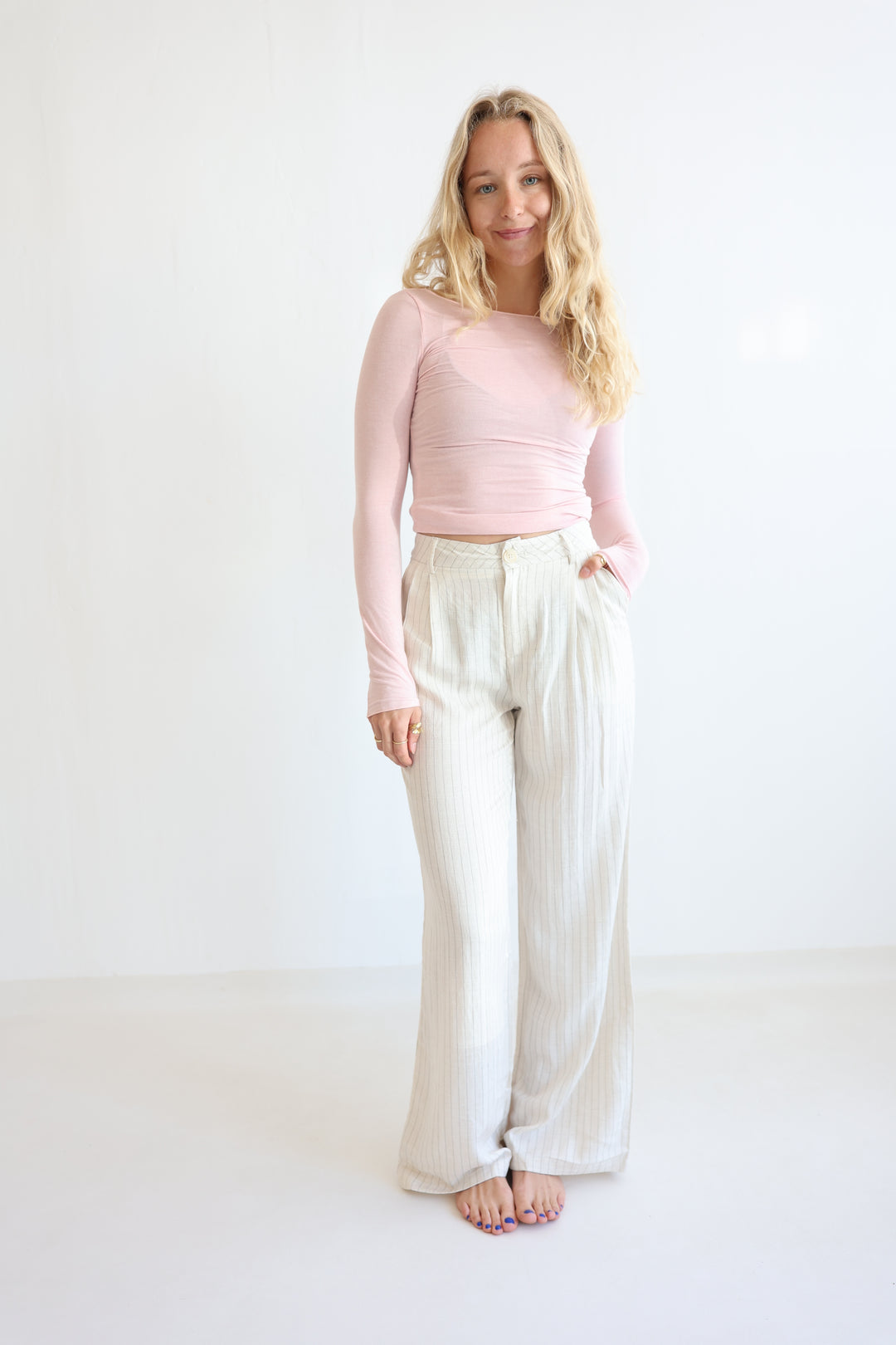 Pinstripe Pants