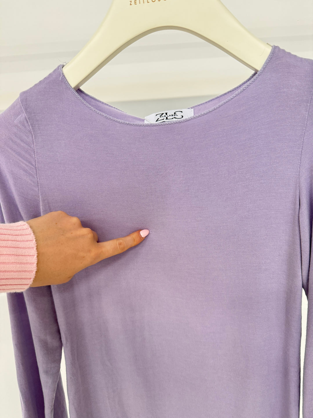INFINITY COMFORT LONGSLEEVE LAVENDEL GR.M (B-WARE)