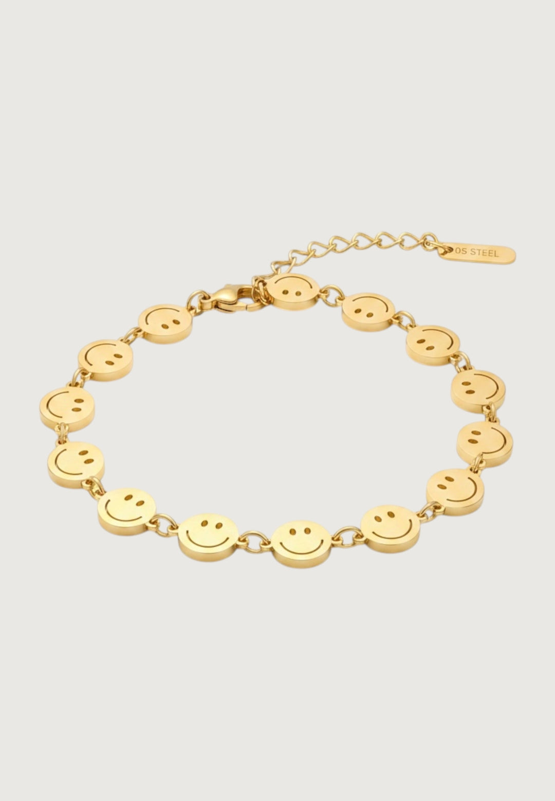 Smiley Charm Armband
