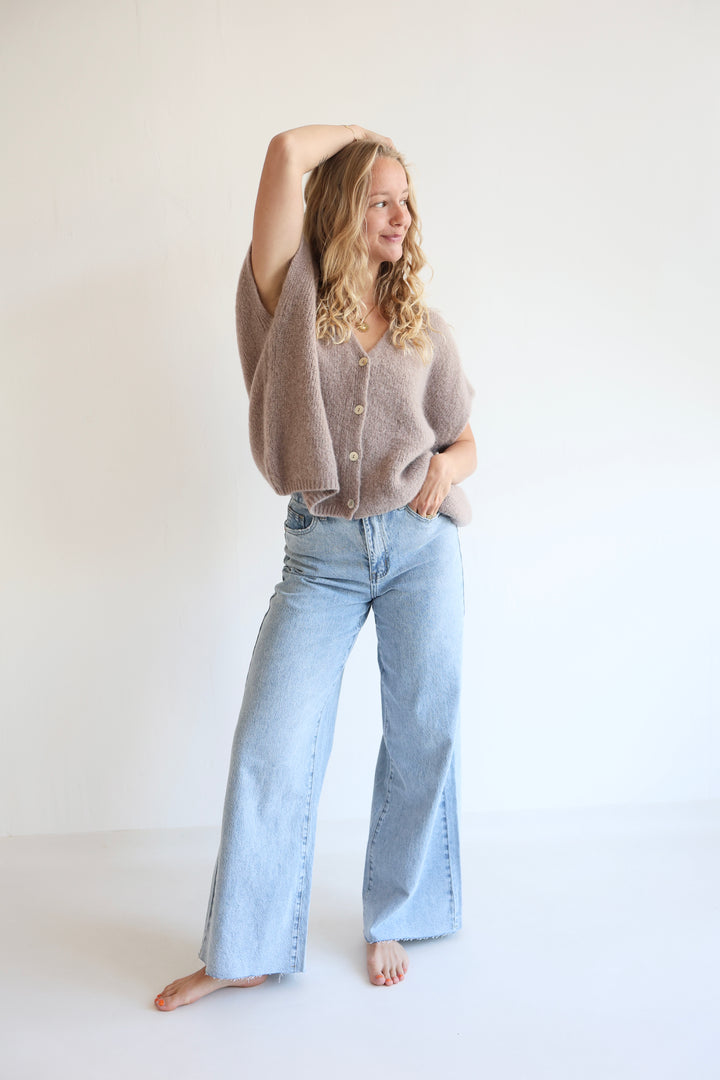 Lockere Pullunder-Weste Gina