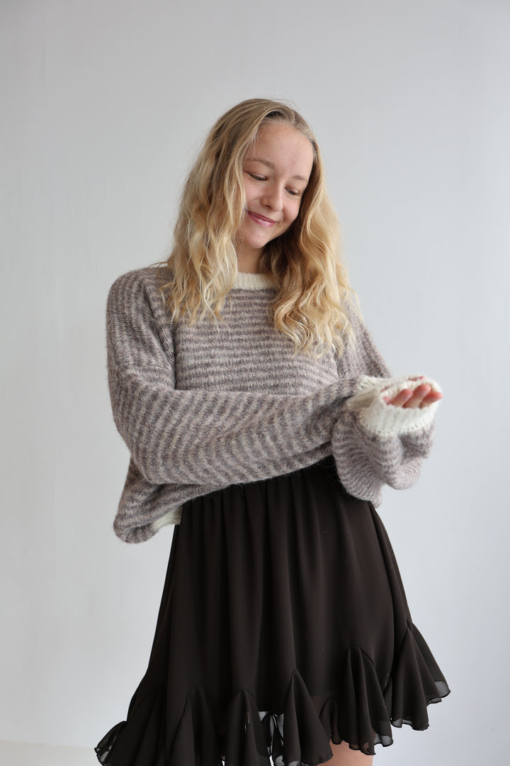 Gestreifter Pullover Moodline Knit