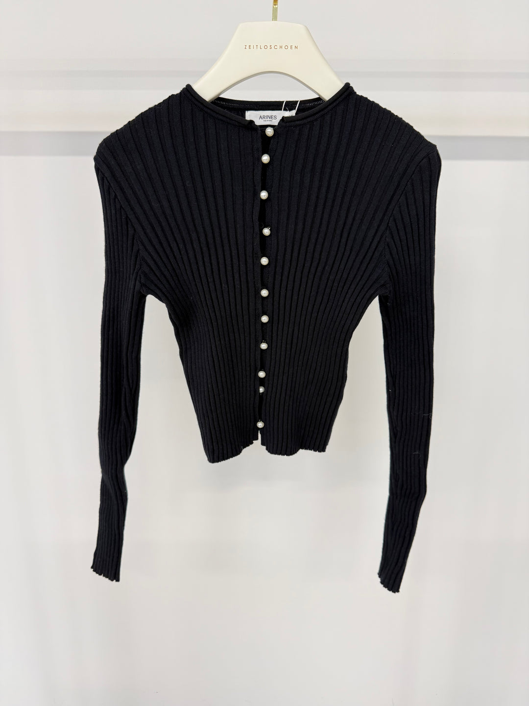 PEARL LINE CARDIGAN SCHWARZ GR.S/M (B-WARE)