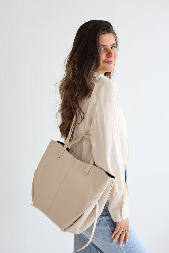 Timeless Leather Tote Bag