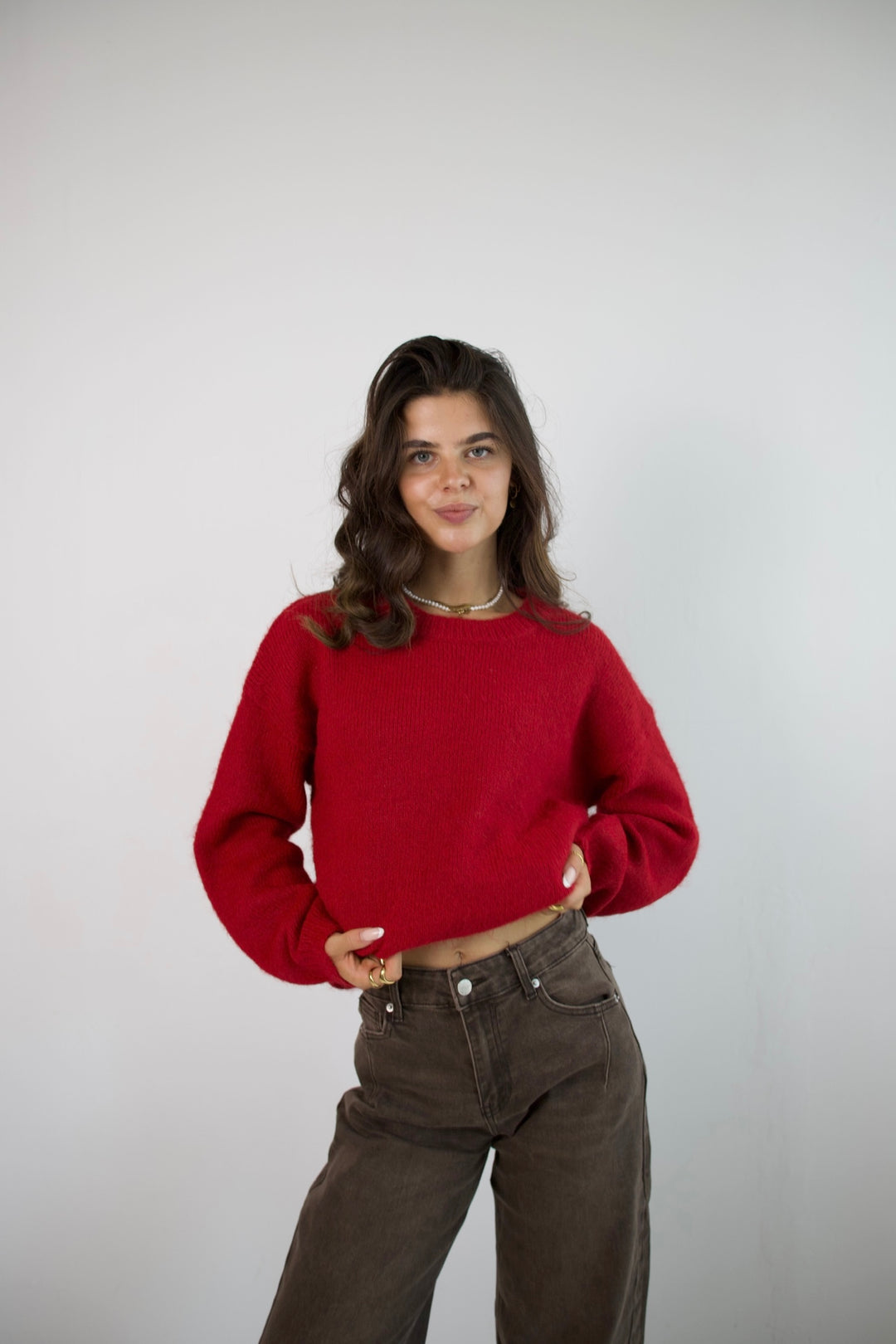 Red Velvet Cloud Sweater