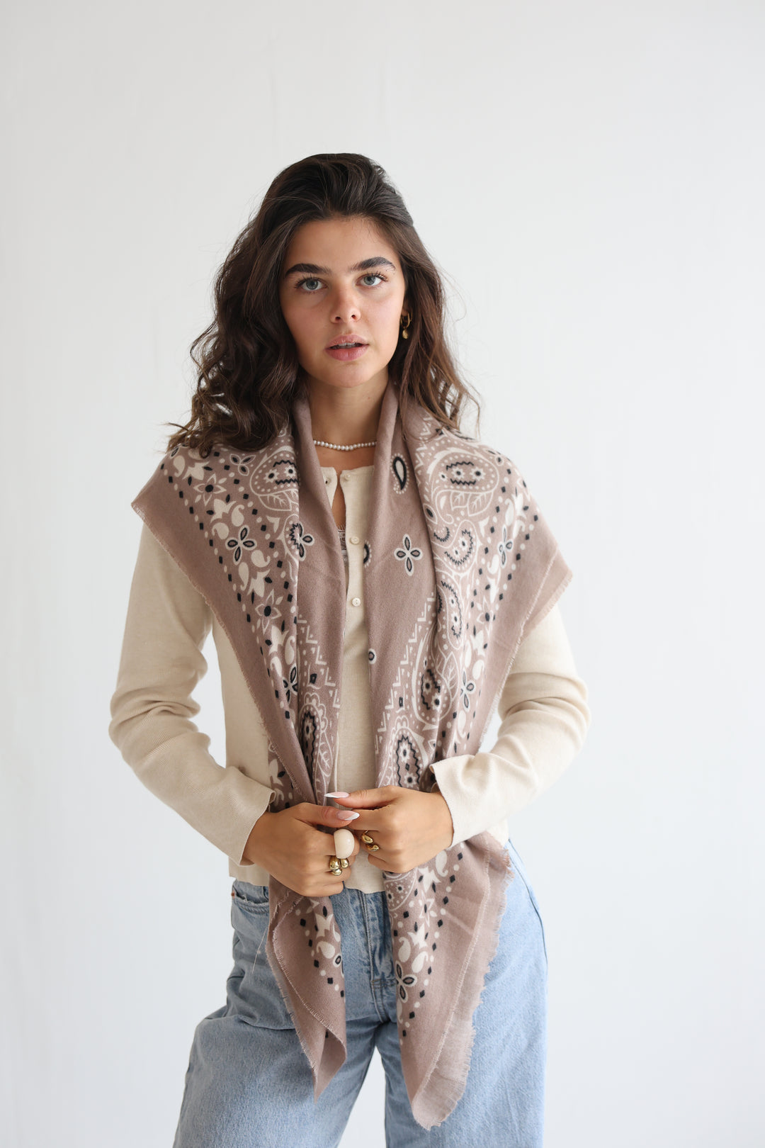 Vintage Paisley Scarf