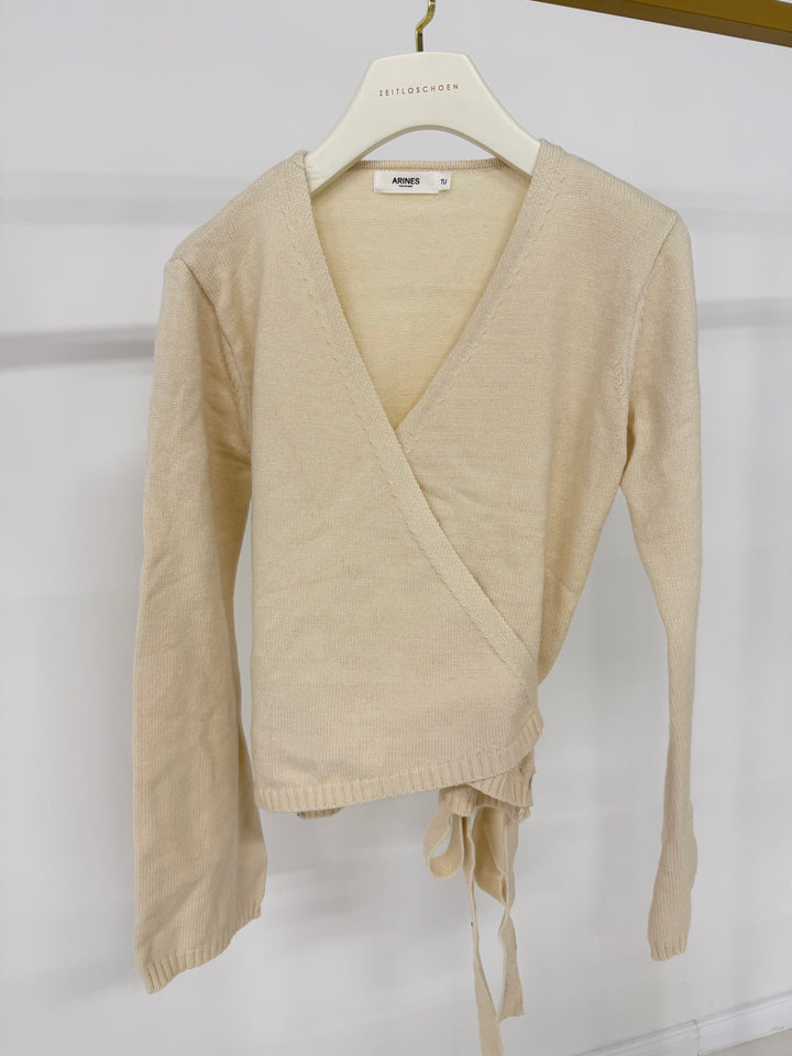 SOFT LOUNGE WICKELCARDIGAN CREME (B-WARE)