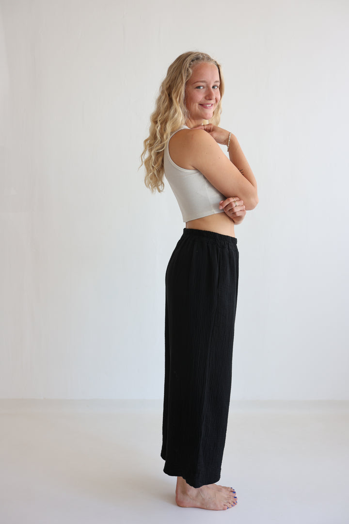Casual Musselin Pants Petite