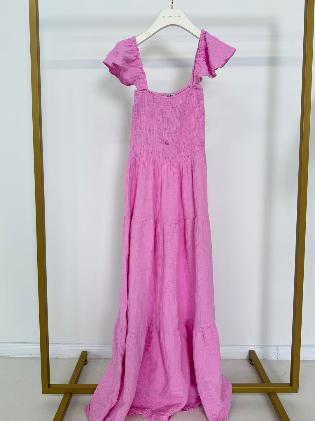 LANGES KLEID MIT RAFFUNG LIVIA BLOSSOM (B-WARE)