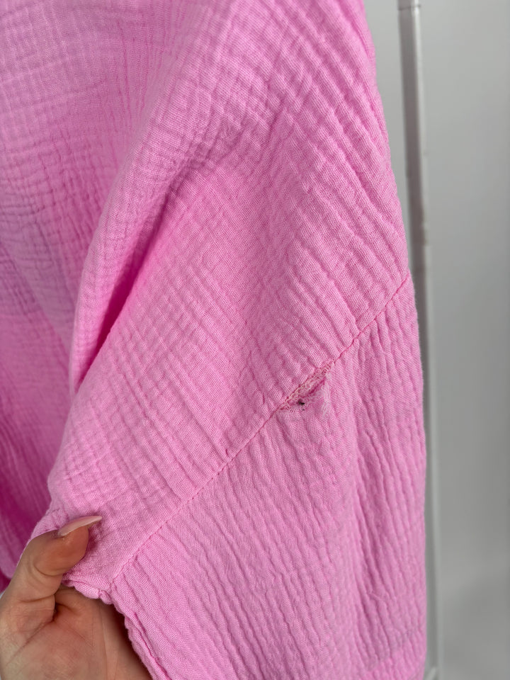 Off-Shoulder Musselinshirt Liz
Rosa (B-Ware)