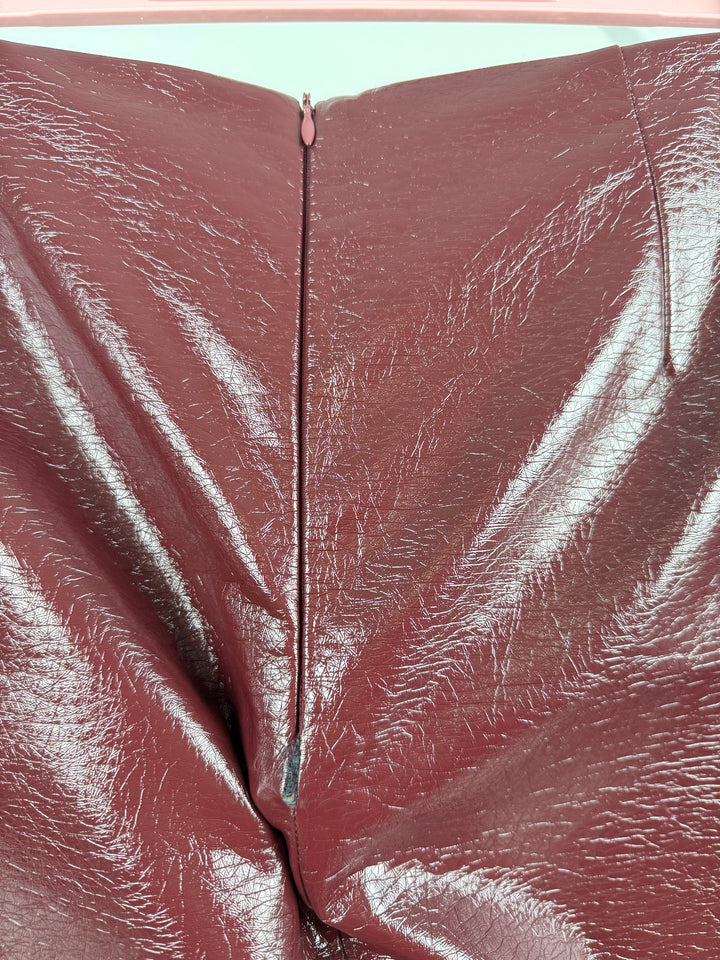 KUNSTLEDERROCK LAMIA BORDEAUX GR.L (B-WARE)