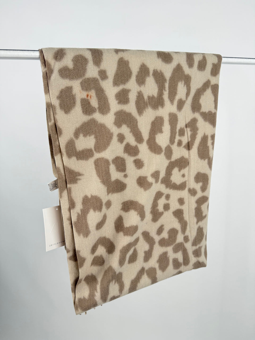 LANGER SCHAL LEO LOVE BEIGE (B-WARE)