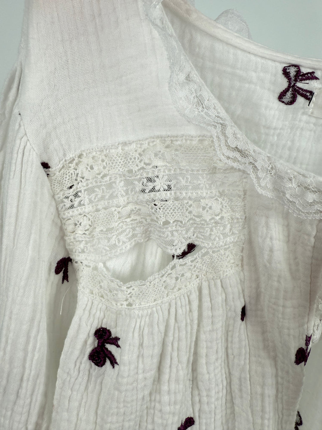 MUSSELINCARDIGAN BOW TIME (B-WARE)