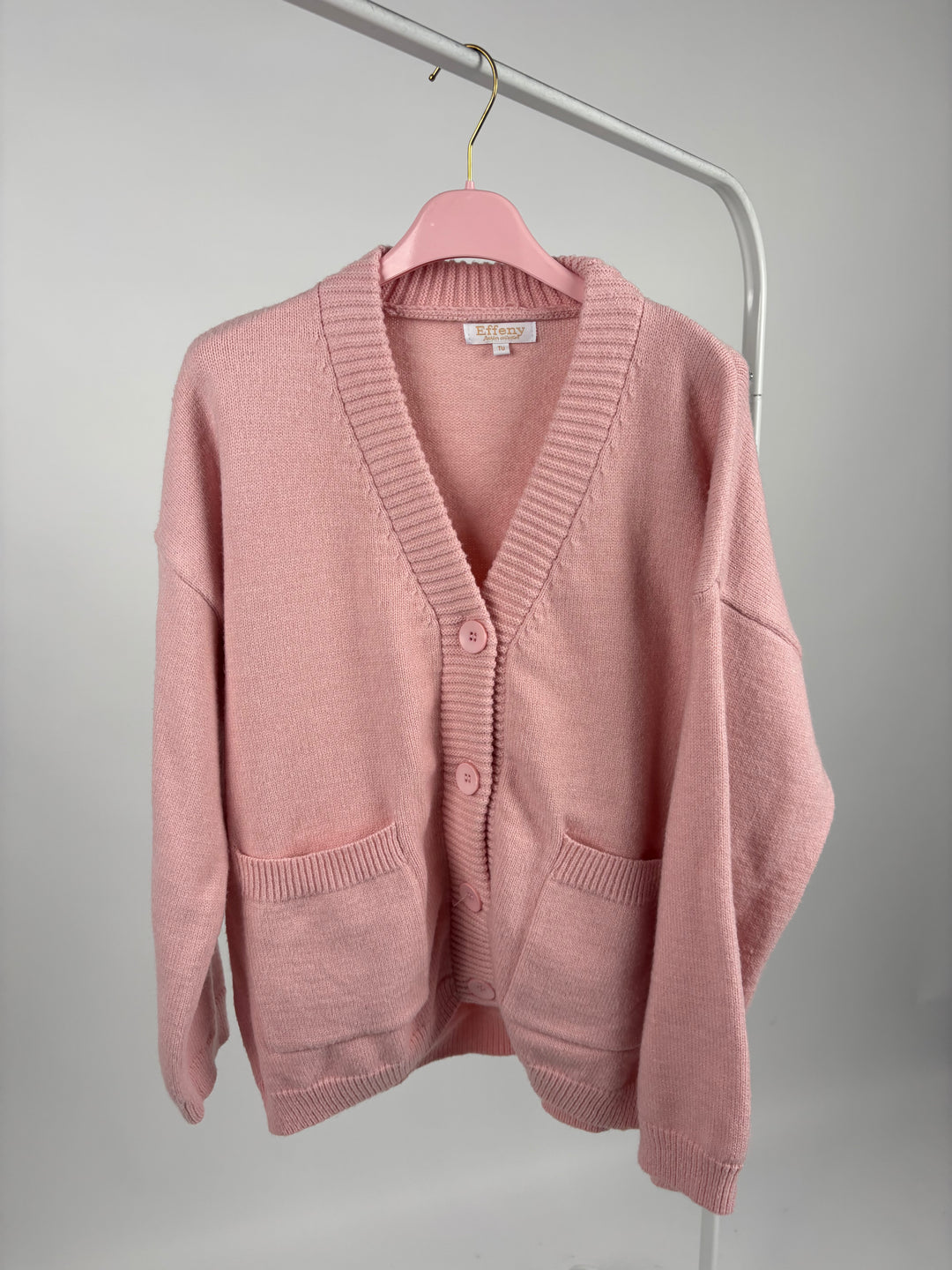 OVERSIZE CARDIGAN CASUAL PASRELL ROSA (B-WARE)