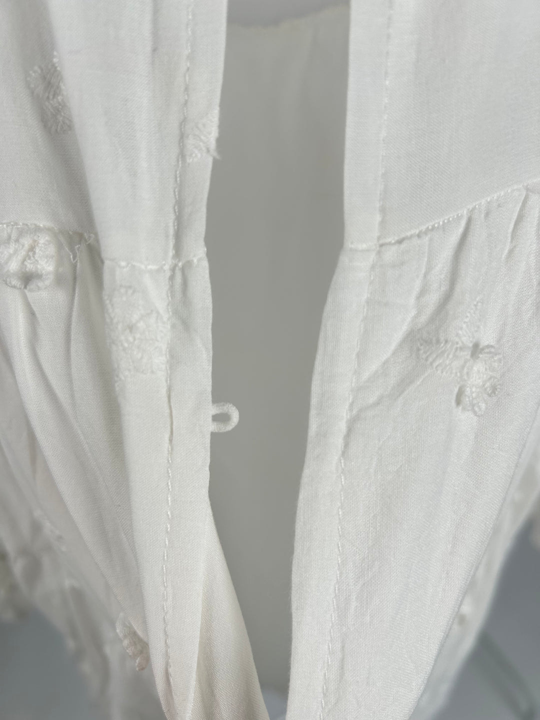COTTONDRESS MIT 3D BLUMEN FINJA GR.S/M (B-WARE)