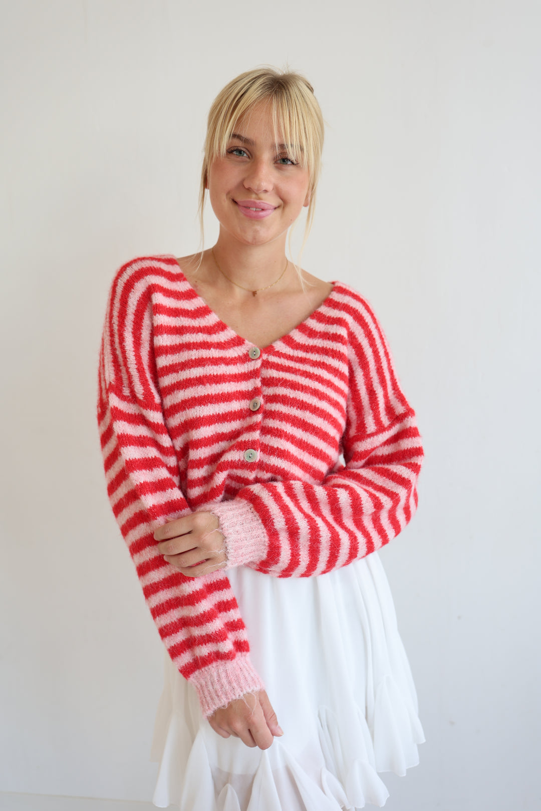 Gestreifter Cardigan Cosima