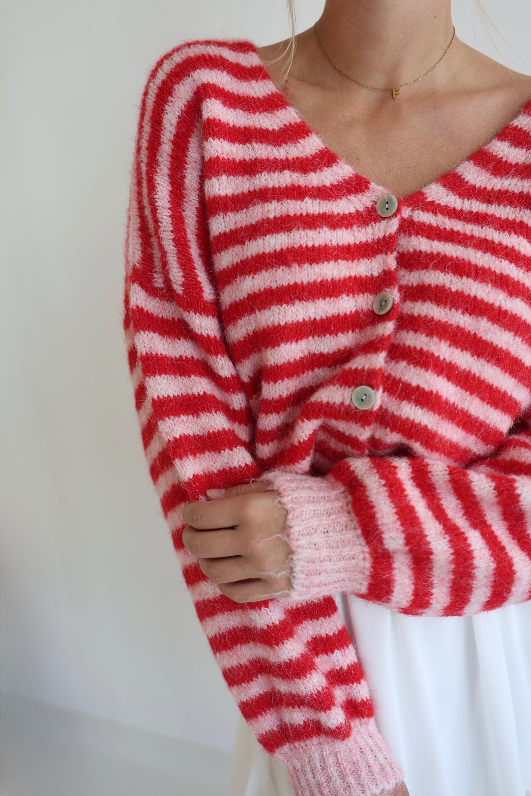 Gestreifter Cardigan Cosima