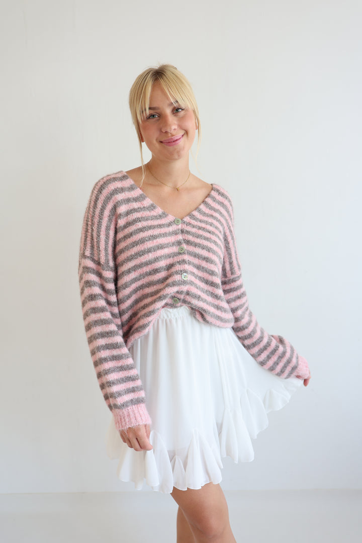 Gestreifter Cardigan Cosima