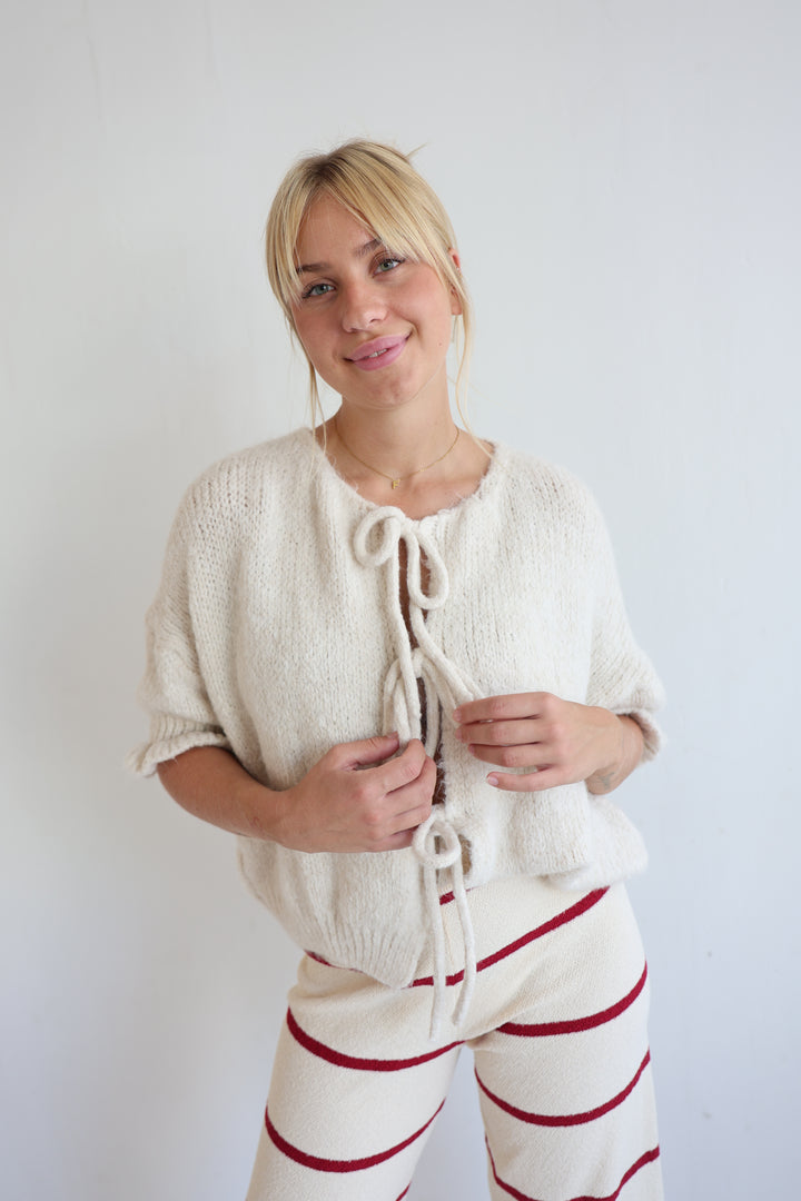 Cardigan mit Schleifen Lilly (3/4-Arm)