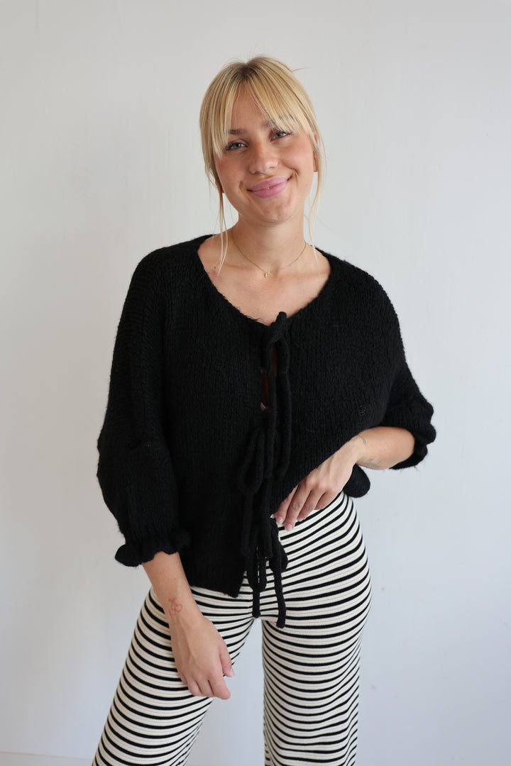 Cardigan mit Schleifen Lilly (3/4-Arm)