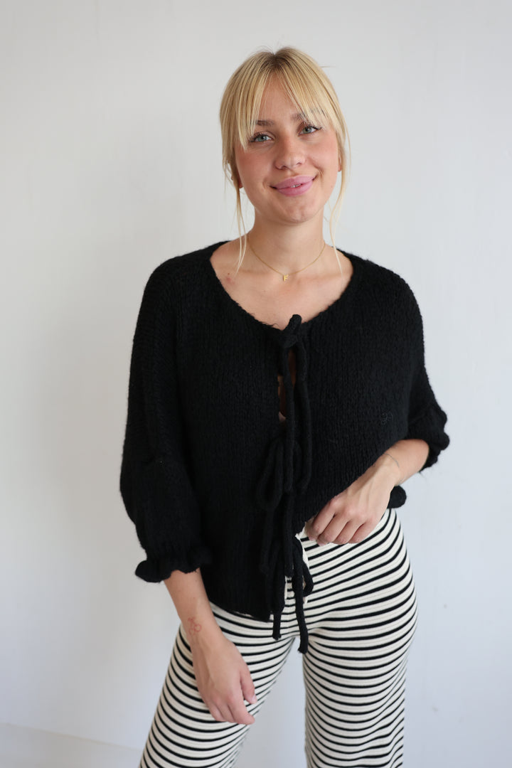 Cardigan mit Schleifen Lilly (3/4-Arm)
