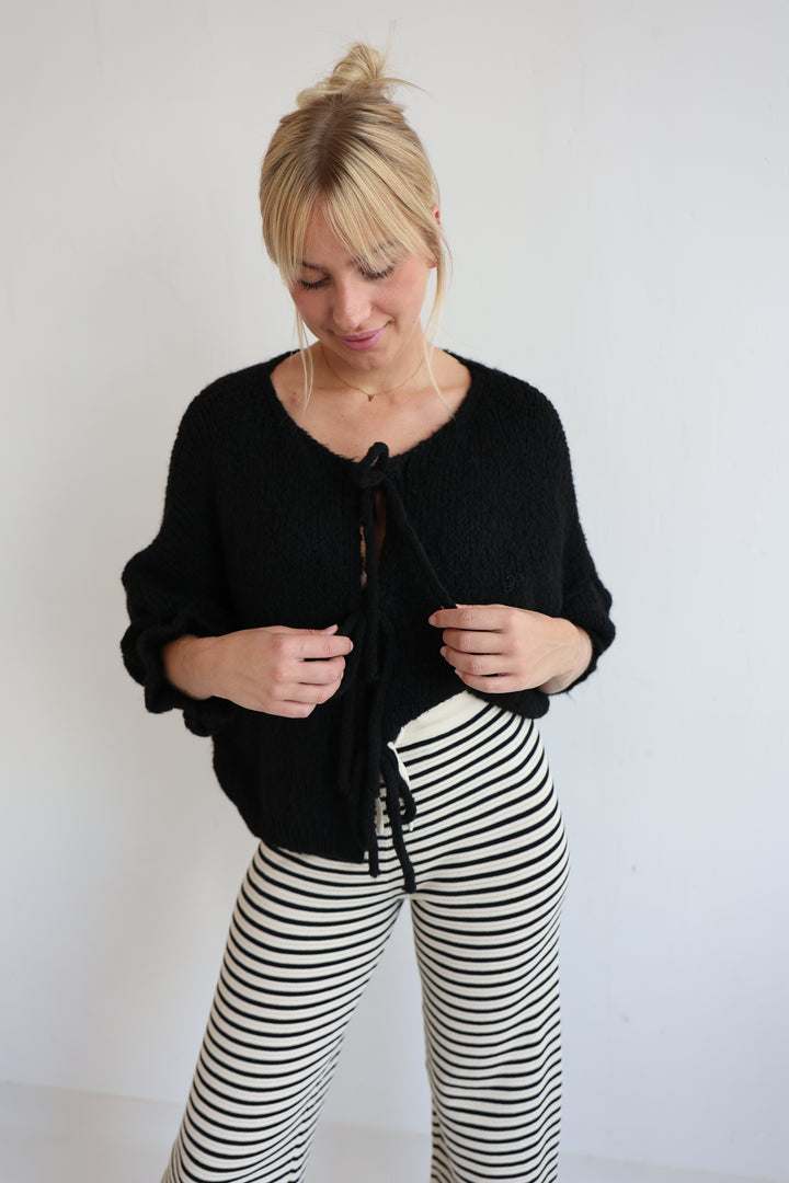 Cardigan mit Schleifen Lilly (3/4-Arm)