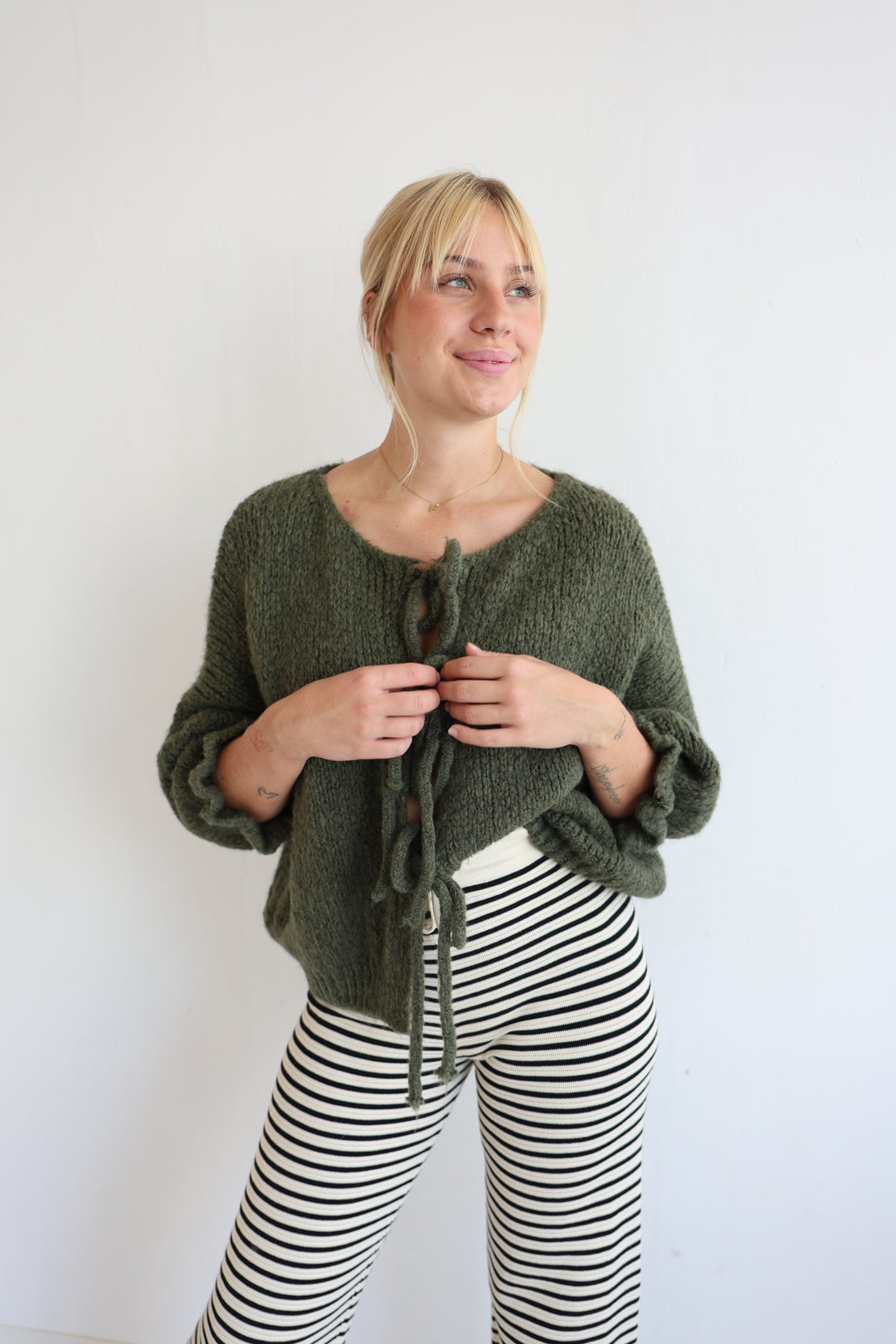 Cardigan mit Schleifen Lilly (3/4-Arm)