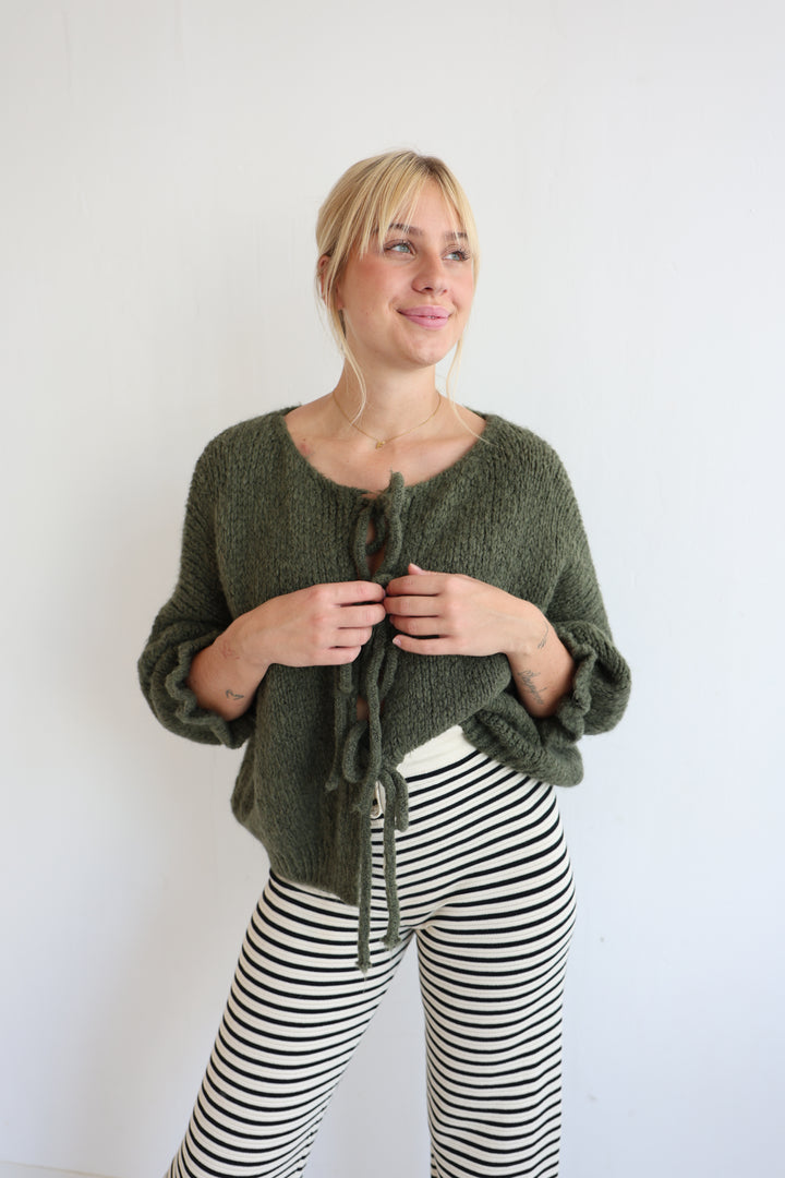 Cardigan mit Schleifen Lilly (3/4-Arm)