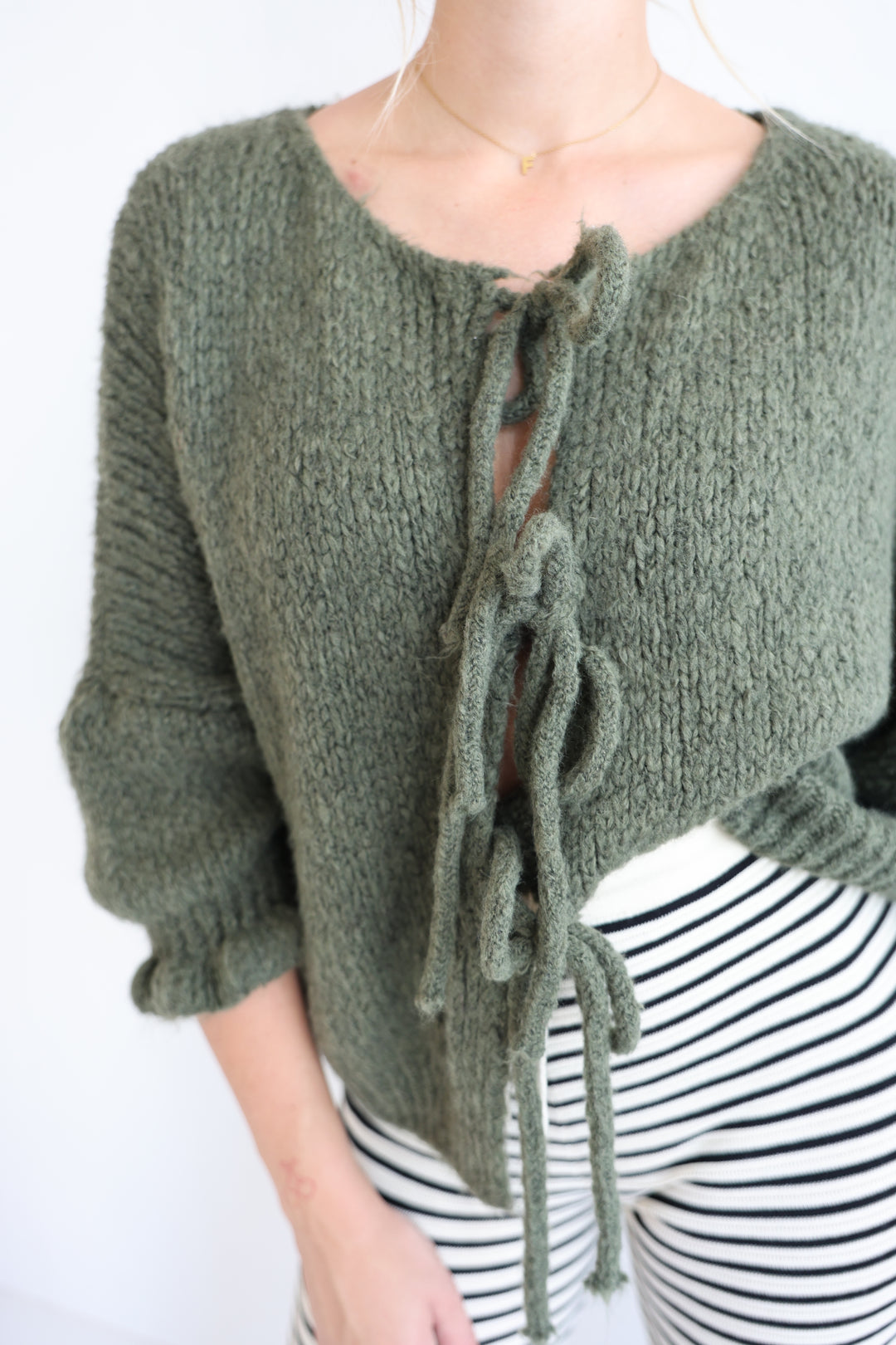 Cardigan mit Schleifen Lilly (3/4-Arm)
