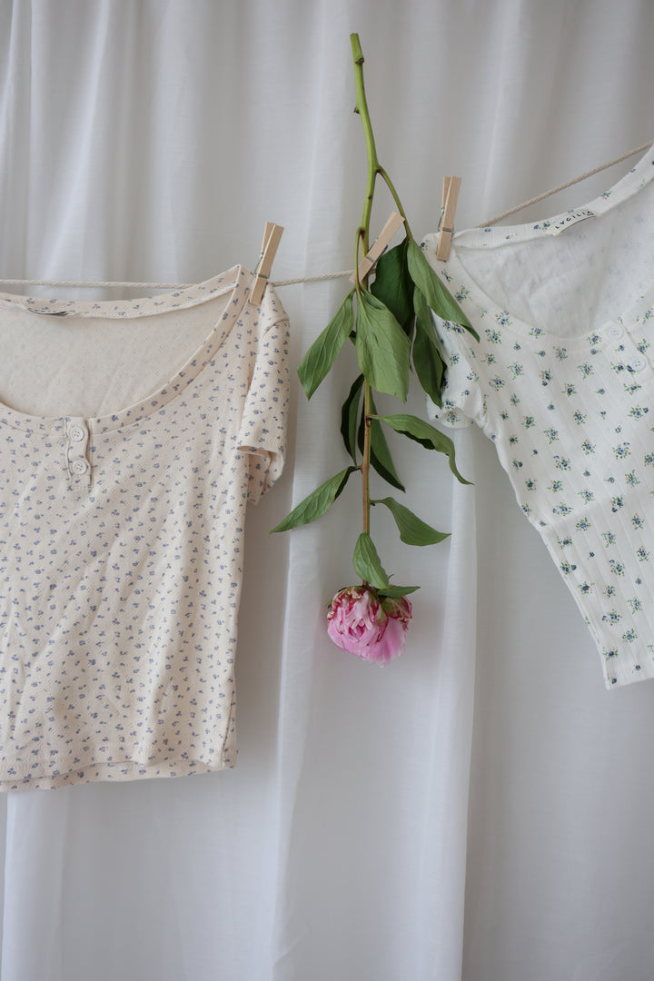 Pointelle T-Shirt Nancy
