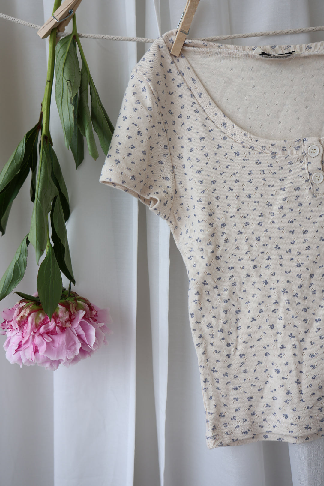 Pointelle T-Shirt Nancy