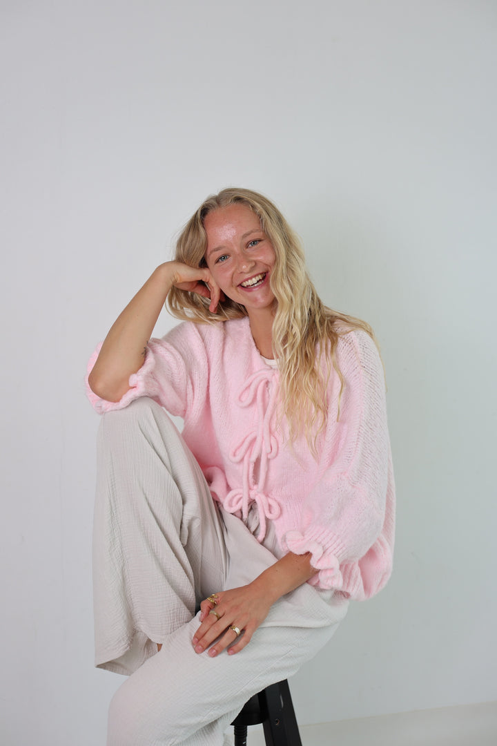 Cardigan mit Schleifen Lilly (3/4-Arm)