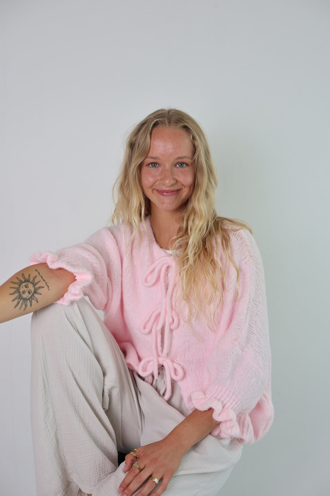 Cardigan mit Schleifen Lilly (3/4-Arm)