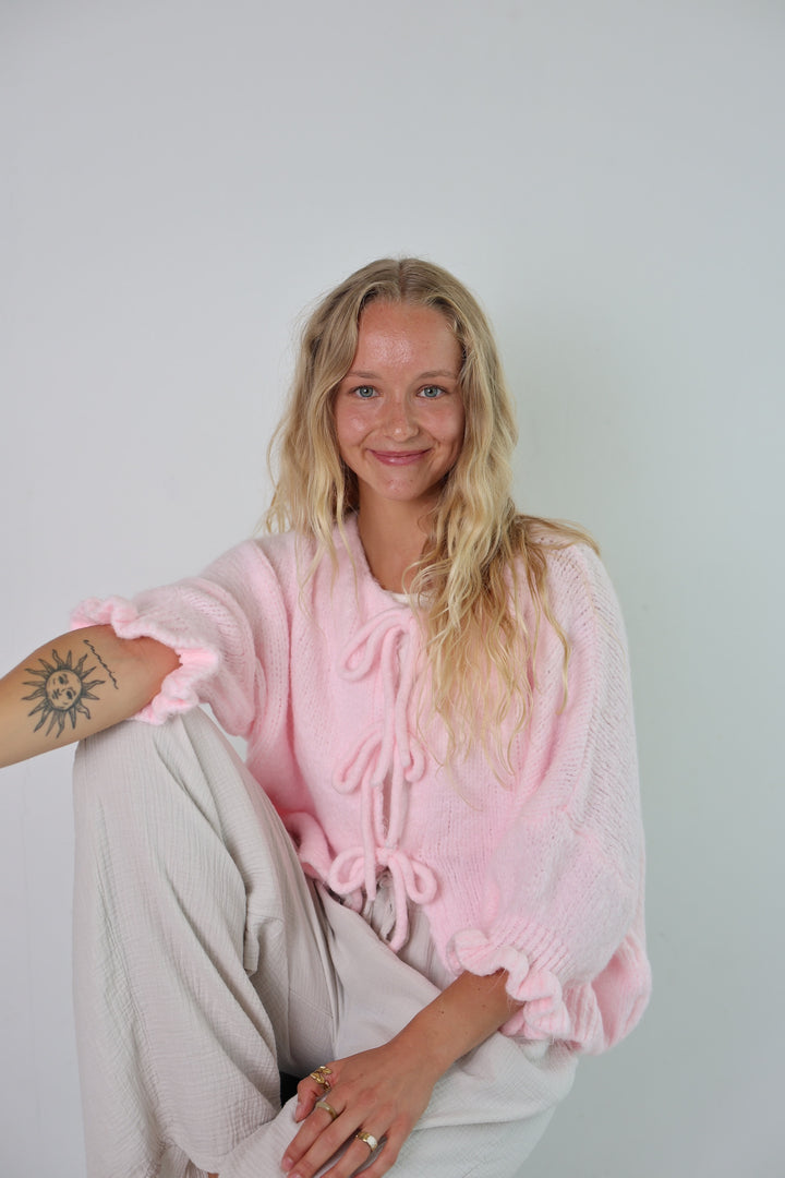 Cardigan mit Schleifen Lilly (3/4-Arm)