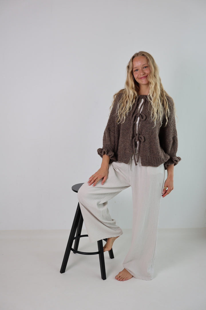 Cardigan mit Schleifen Lilly (3/4-Arm)
